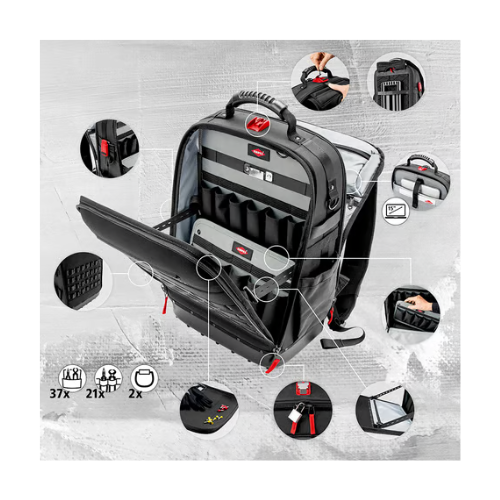 KNIPEX 00 21 50 S Modular X1 Sanitary Tool Backpack