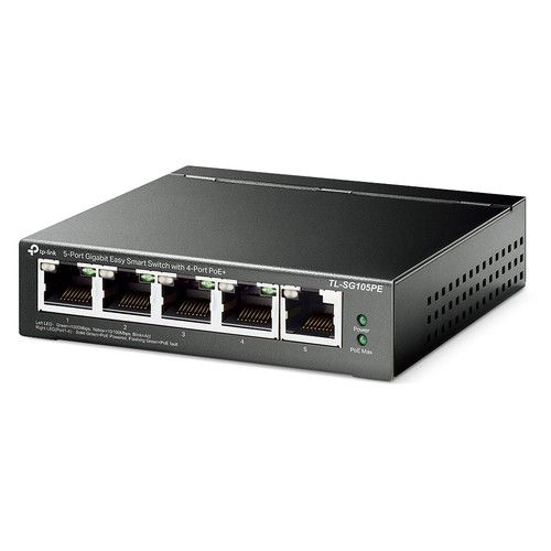 TP LINK TL-SG105PE SWITCH EASY SMART 5P Switch Stand-Alone Switch