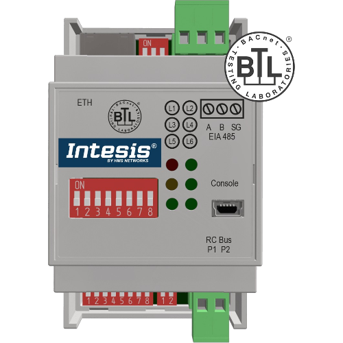 INTESIS INBACDAI001R000 Daikin VRV and Sky systems at the BACnet IP/MSTP interface - 1 unit