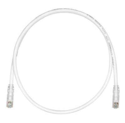 PANDUIT UTPSP1.5MY Patch Cord in Rame- Cat 6- Off White UTP Cable- 1.5 Meter