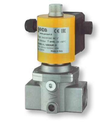 TECNOCONTROL AV025FO-HC Automatic gas solenoid valve 1" Pmax 360 mbar-230Vca - High flow rate