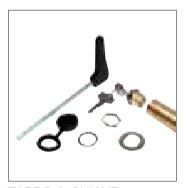 GENIUS 6100015 SBLOCCO ESTERNO PORTE SPESS. mm. 45