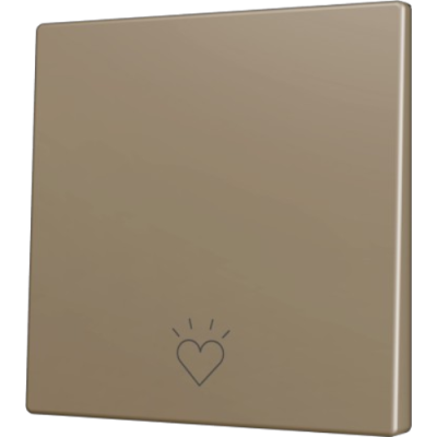 ZENNIO ZS70CSOFT11CC ZS70. Cover for Simple KNX Soft push button 70x70