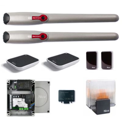 NICE WINGO3524KCE Kit for the automation of swing gates with a