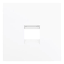 ZENNIO 830001209 Cover RJ45 singola ZS55,bianco opaco