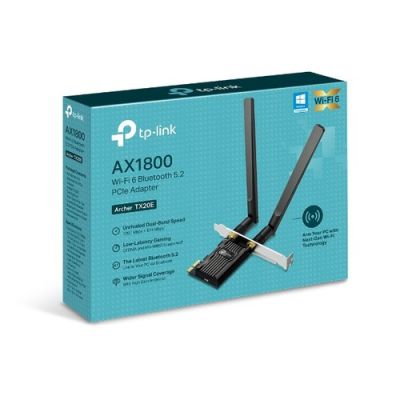 TP LINK ARCHER TX20E AX1800 DUALBAND WIFI6 PCI ADAPTER - Adattatori di