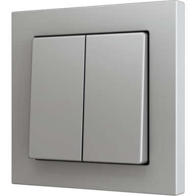 ZENNIO ZS552PB4S ZS55. Double Soft push button for 4 binary inputs