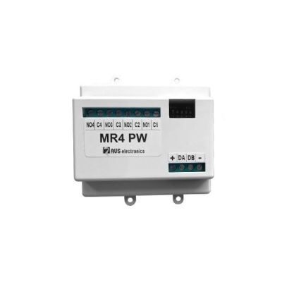 AVS ELECTRONICS 1120141 Modulo relè di potenza a 4 uscite su BUS RS485