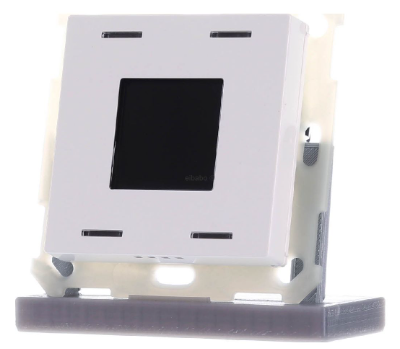 MDT BE-TAS63T4.01 KNX Smart 63 Pulsante a 4 direzioni con display a colori e sensore T/F, bianco da studio lucido