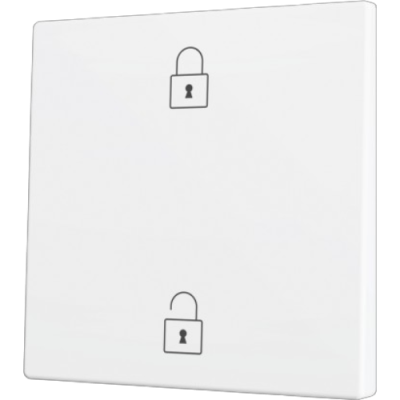 ZENNIO ZS70CSOFT12MWC ZS70. Cover for Simple KNX Soft push button 70x70