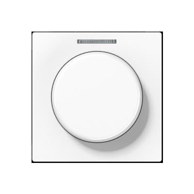 JUNG A1540KO5WW Mascherina con uscia luce per pulsante rotativo KNX- bianco alpino