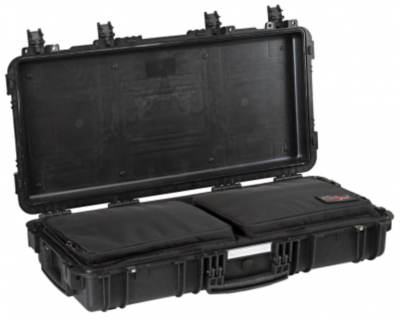 GT LINE 7814HL.BGB 78 cm long suitcase, black with tactical bag GBag