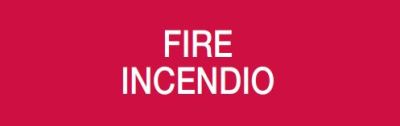 COOPER CSA FIRE CSA08653 50XX SERIES WORDING “FIRE - FIRE”