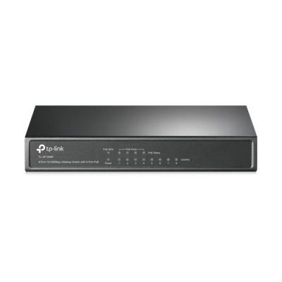 TP LINK TL-SF1008P 8-PORT DESKTOP SWITCH 10/100 Switch Switch Stand-