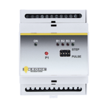 CDVI SEL2641R433BD4 Radio Ricevitore Barra DIN a 4 relè di potenza