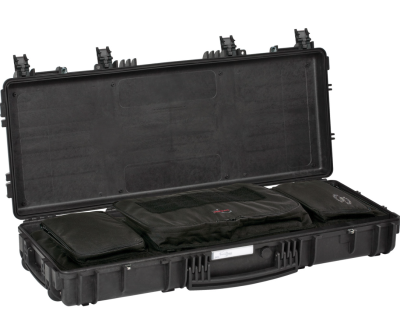 GT LINE 9413.BGB 94 cm long suitcase, black with tactical bag GBag