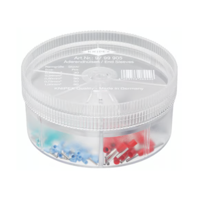 KNIPEX 97 99 905 Assortment of insulated terminals