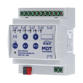 MDT AKU-0616.03 Attuatore di commutazione per domotica 6 canali AKU-0616.03