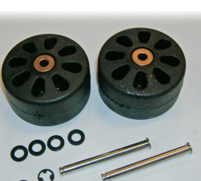 GT LINE KIN.0522 2 wheels, black (mod. 5326-5823-5833-7630-7641-7726-