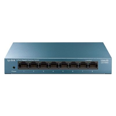 TP LINK LS108G 8-PORT DESKTOP SWITCH Stand-Alone Switch
