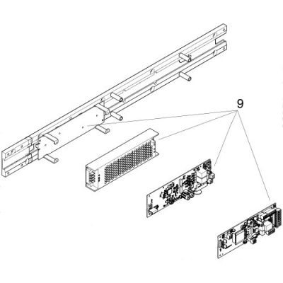 FAAC RICAMBI 63003547 Gruppo Elettronica A952