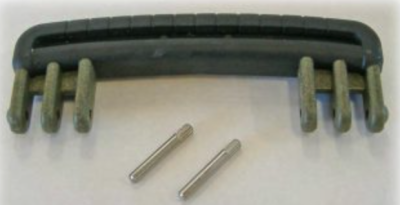 GT LINE KIN.0469 Handle, green, black rubber coating (mod.