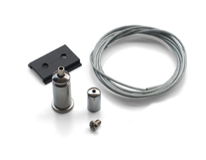 LEDCO MGSN540/C/BI KIT SOSPENSIONE BINARIO MAGNETICO BIANCO