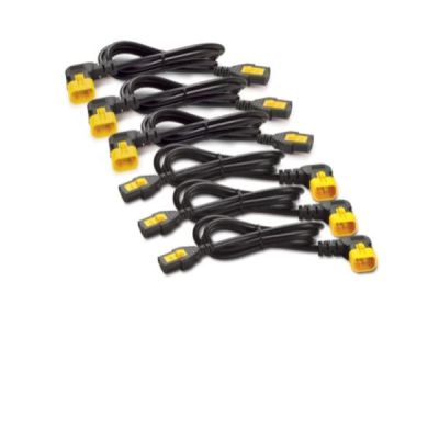 APC UPS AP8706R-WW KIT CAVI DI ALIMETAZIONE 6PZ BLOCCAGGIO C13-C14 (90°) 1,8MT