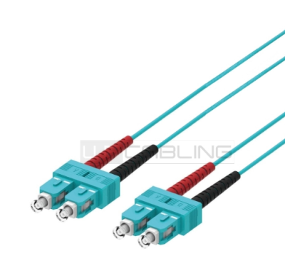 WP RACK WPC-FP3-5SCSC-030 FIBER OPTIC MULTIMODE PATCH CORD 50/125 SC-SC, 3 MT. OM3