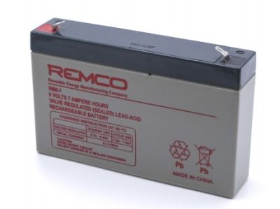 REMCO RM 7-6 Batteria 6V / 7Ah