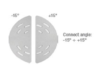 ARITECH FIRE ABT-LA-KIT Accessory for joining metal column speakers. Angle of rotation up to 15°
