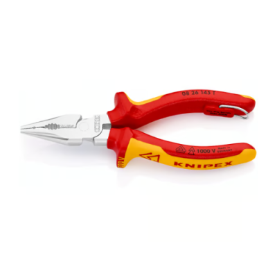 KNIPEX 08 26 145 T BK Universal pliers with pointed head TT