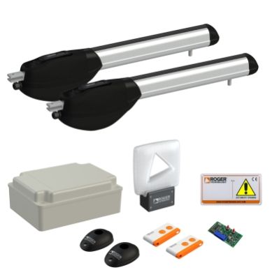 ROGER KIT R20/310 GEAR MOTOR KIT FOR DOORS UP TO 2.5 M - 230
