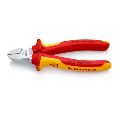 KNIPEX 70 06 160 Side cutter for mechanics