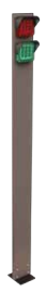 ABTECNO APE-550/3022 TRAFFIC SILVER ON COLUMN L 120 X D 20 X H 1490 MM