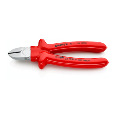 KNIPEX 70 07 180 Side cutter for mechanics