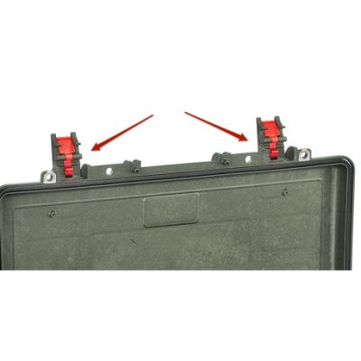 GT LINE KIN.1210 Push button closure red, green (mod. 4209HL-4216