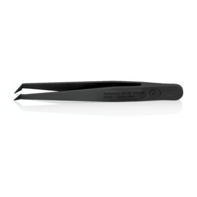 KNIPEX 92 09 03 ESD ESD synthetic resin tweezer, black
