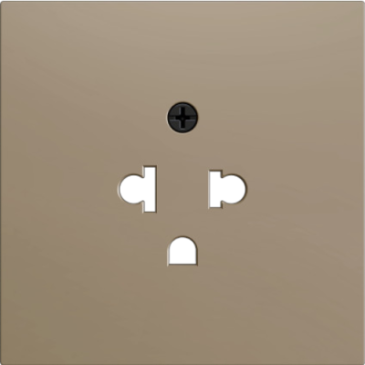 ZENNIO ZS70CEUAC ZS70. EURO-AMERICAN SOCKET COVER 70X70 MM -