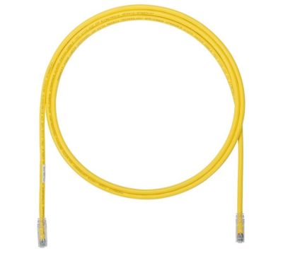 PANDUIT UTP6A1MYL Copper Patch Cord- Cat 6A- Yellow UTP Cable- 1 meter