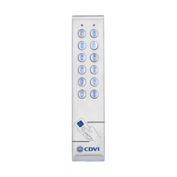 CDVI KCPROXWLC Lettore + tastiera di prossimità a 125Khz in acciaio inox