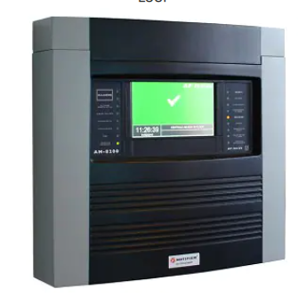 NOTIFIER AM-8200N Addressable system from 2 to 64 loops