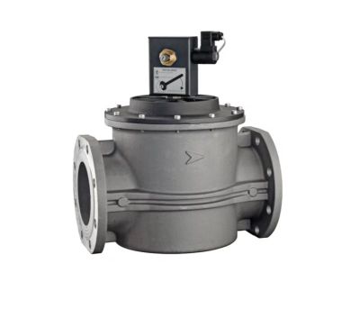 TECNOCONTROL VR754/12 NC manual reset solenoid valve DN 150 6 bar 12 Vdc