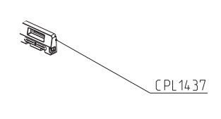 RIB CPL1437 PORTA MAGNETE DX K400 24V