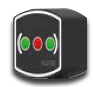 FADINI 150L three-button wall-mounted push-button panel