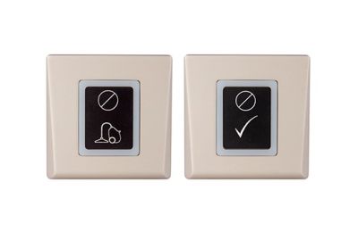 ABTECNO XPR-DINDC-E-TICK DIN - PULSANTE A SFIORAMENTO DA INCASSO DND 