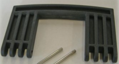 GT LINE KIN.0422 Side handle, black (mod. 7641-7726-7745)
