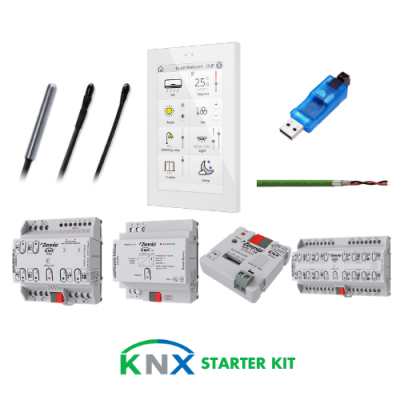 MT DISTRIBUZIONE KIT-KNX-STARTER All-inclusive KNX kit, Starter kit