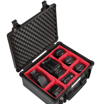 GT LINE 4820HL.BPH black - with padded dividers and cone sponge in the