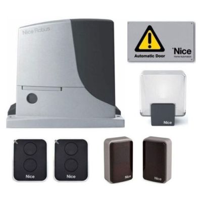 NICE RBS800BDKCE Kit completo per cancelli scorrevoli fino a 800 Kg